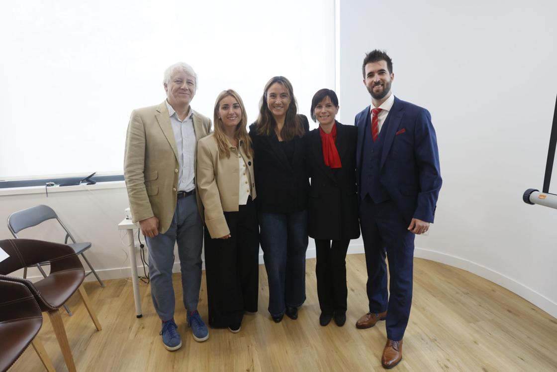 Mariano Lozano, Judith Abarca, Raquel Contreras, Patricia Ruiz y Néstor Aguilar.