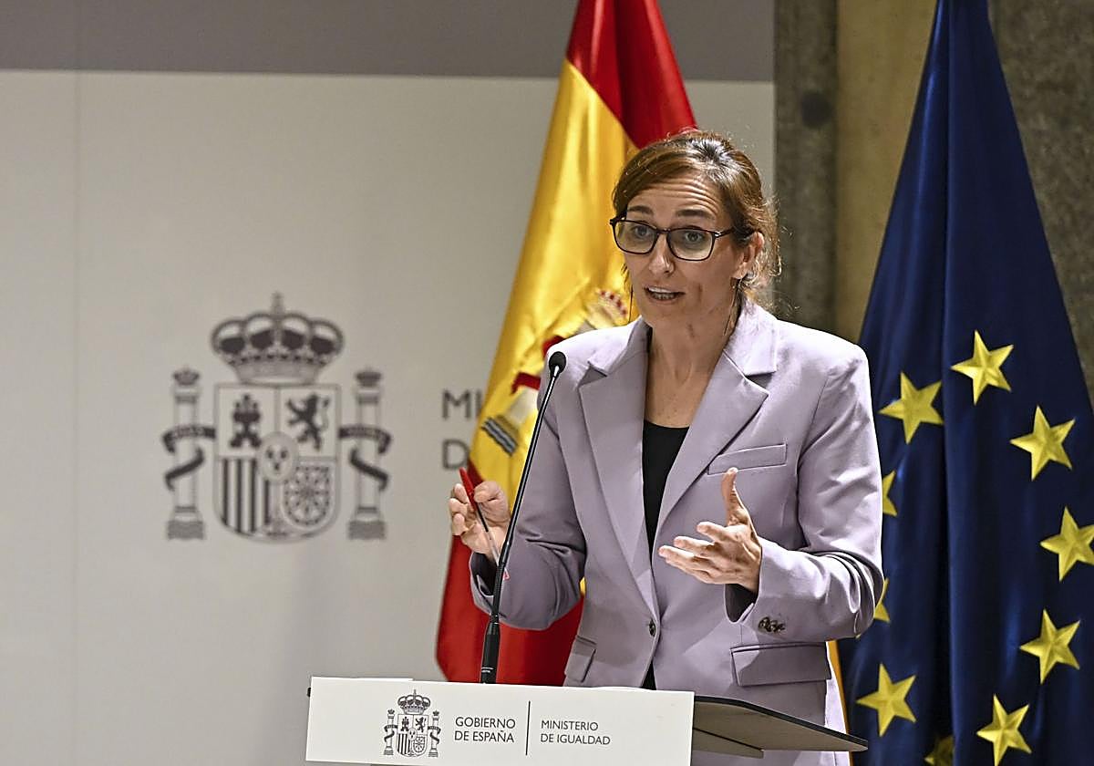 La ministra Mónica García.