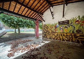 Instalaciones en las que se celebra el campamento de Bernedo.