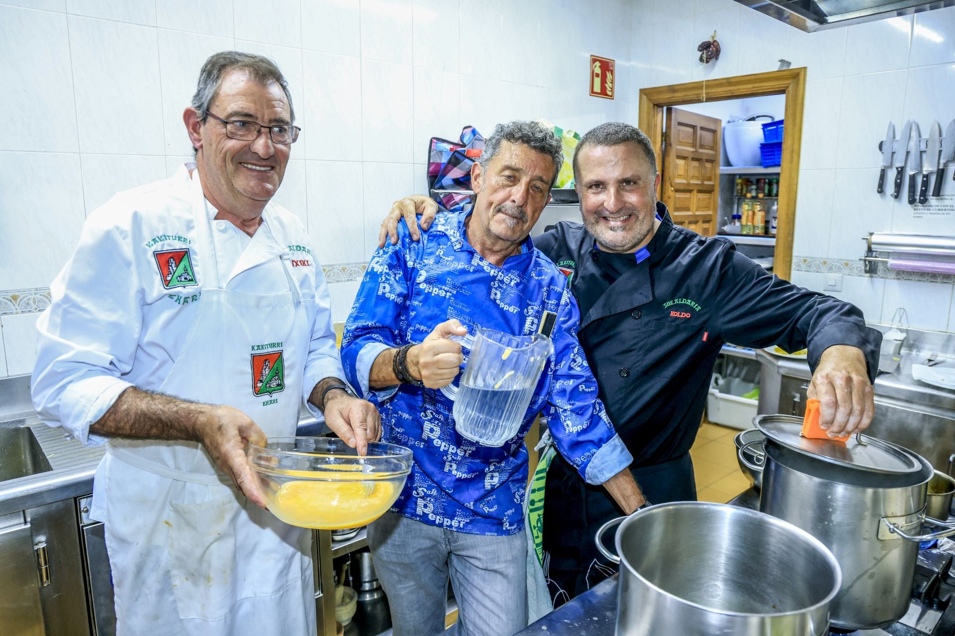 Así fue la cena de Kakiturri