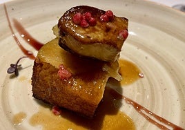Brioche con foie.