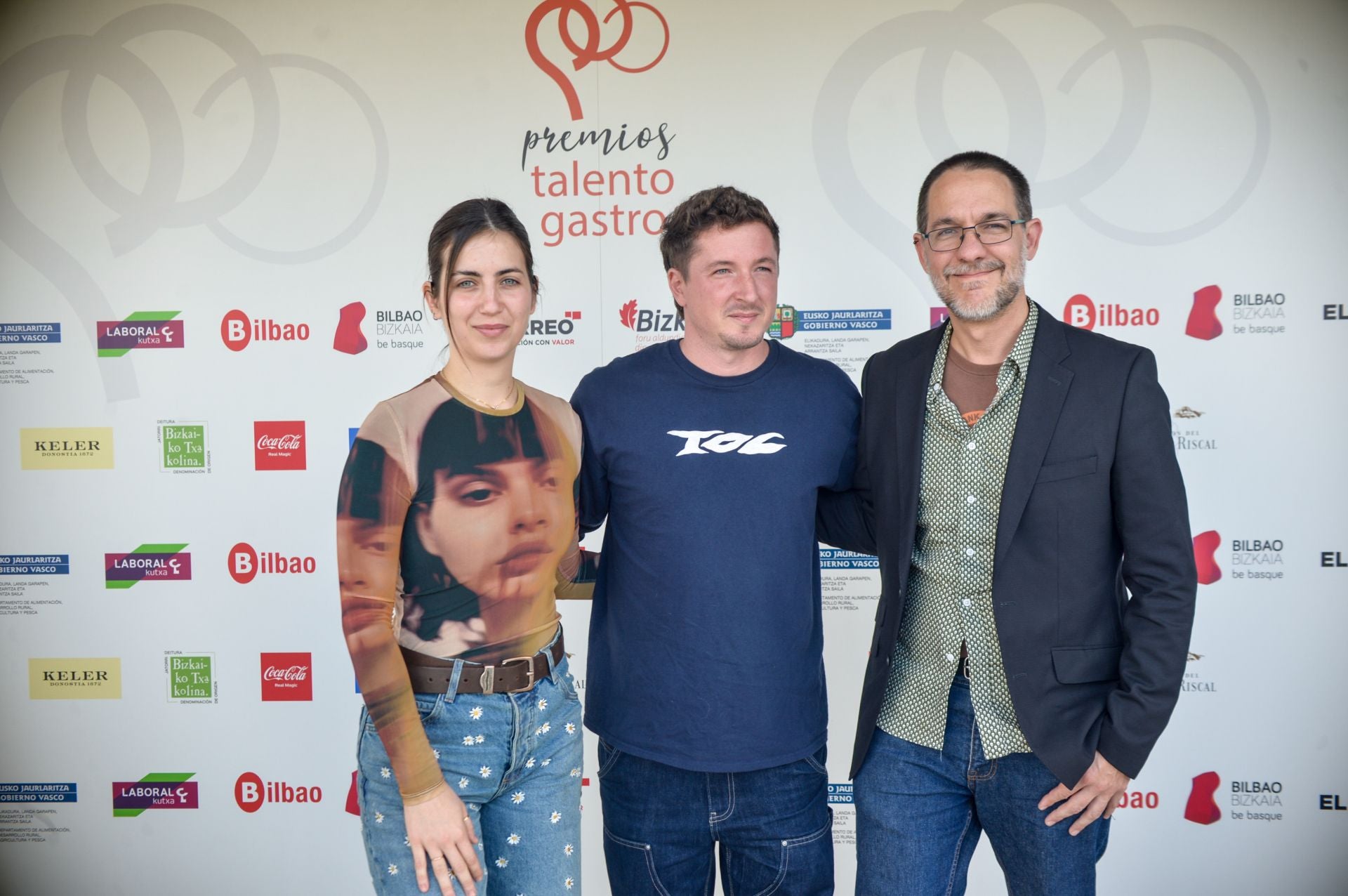 Alba Bilbao, Alatz Bilbao y Paul Ibarra.