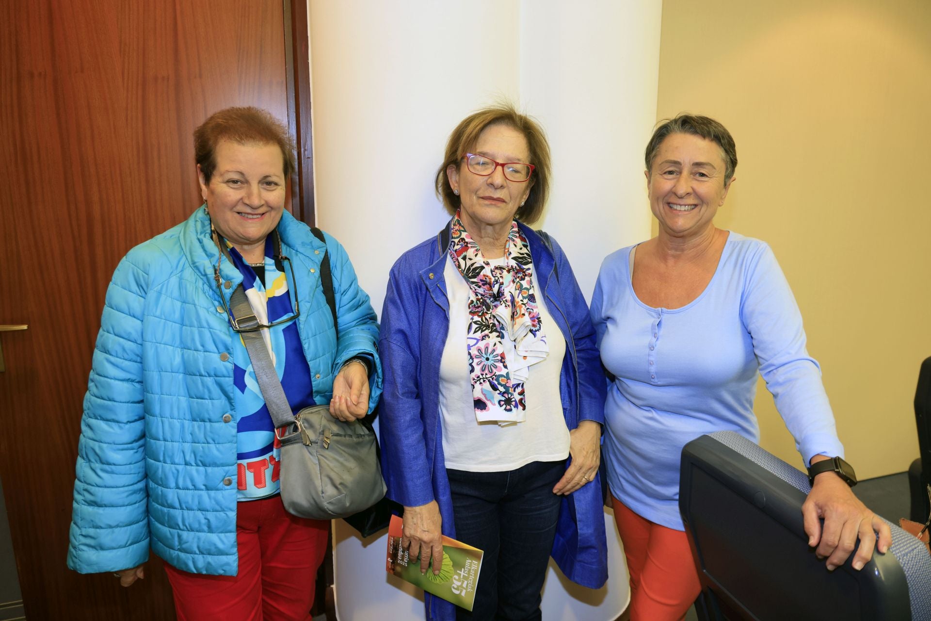 Rosa Martín, Inés Benito y Jacinta Cabrera.