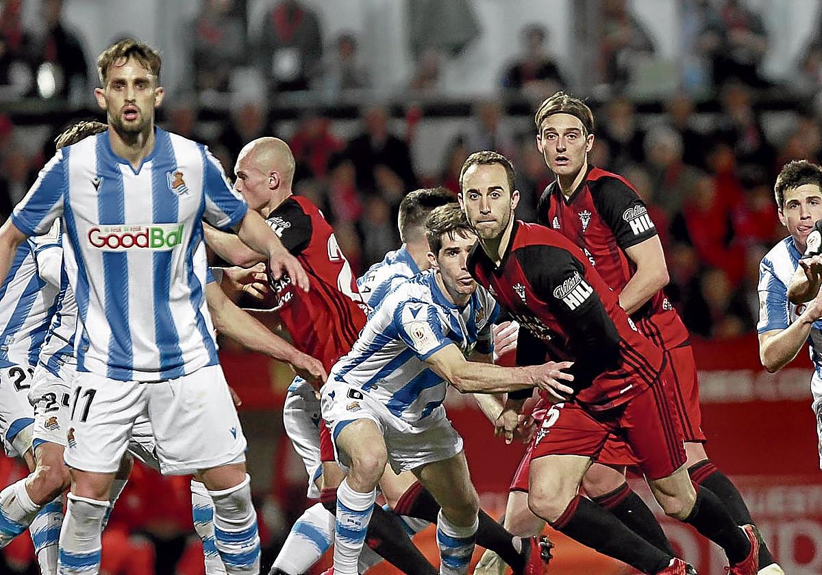 La última semifinal fue contra la Real Sociedad.