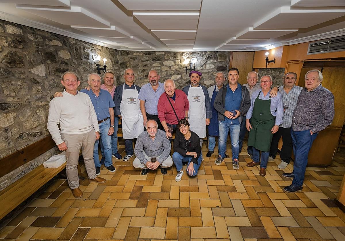 Así fue la cena en Txoritokieta