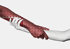 «He enterrado mi corazón en el sudario de mi hijo»