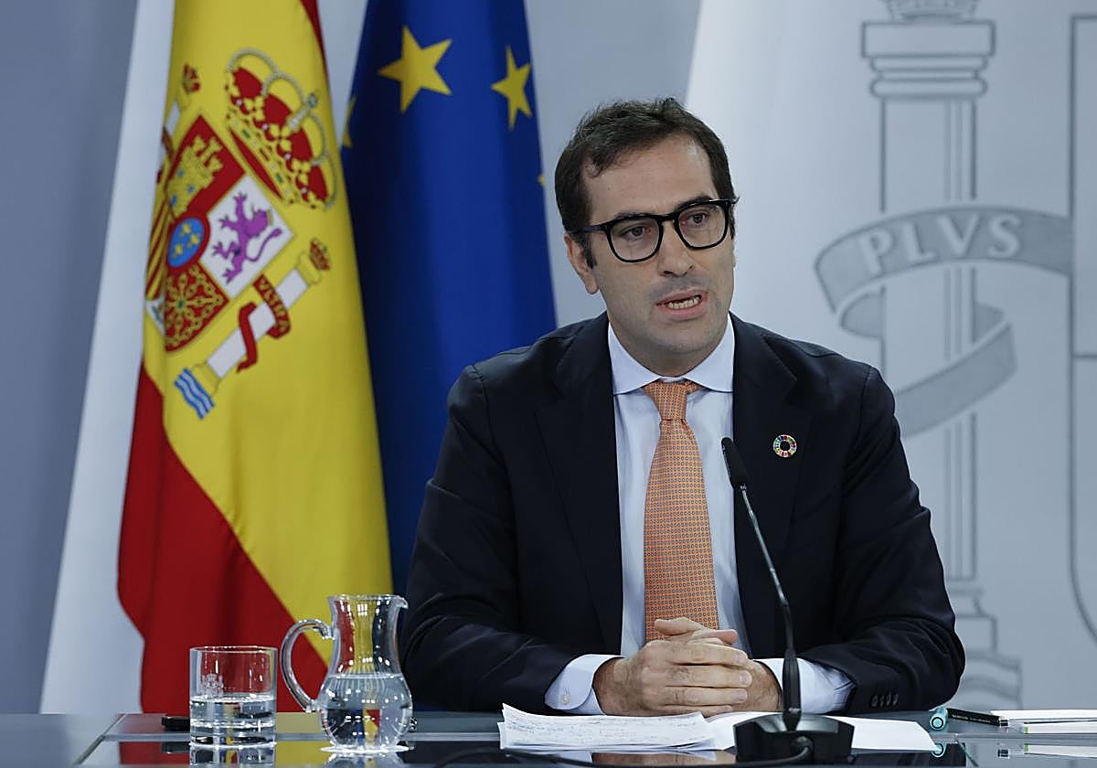 El ministro de Economía, Carlos Cuerpo.