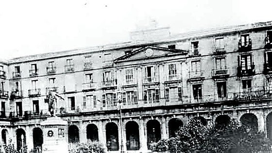 El 'Kilómetro cero' de Bilbao