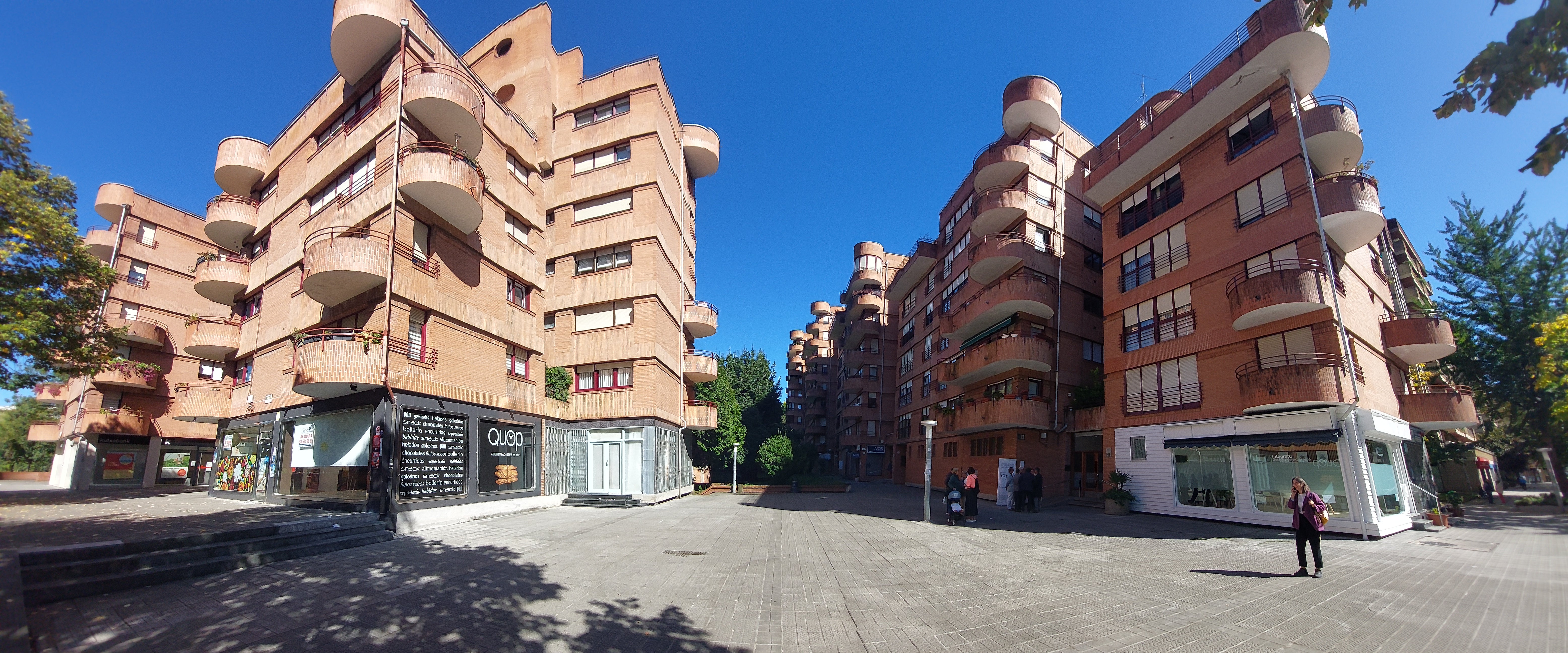 Imagen del edificio de viviendas 3 y 4 de San Ignacio en Durango.