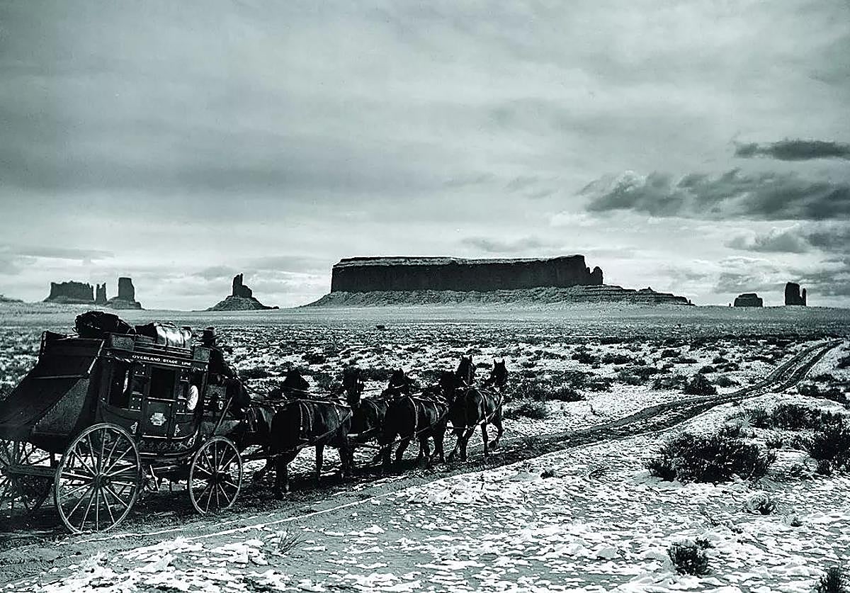 Fotograma de 'La diligencia', clásico acerca del que hablará Kepa Sojo este martes.