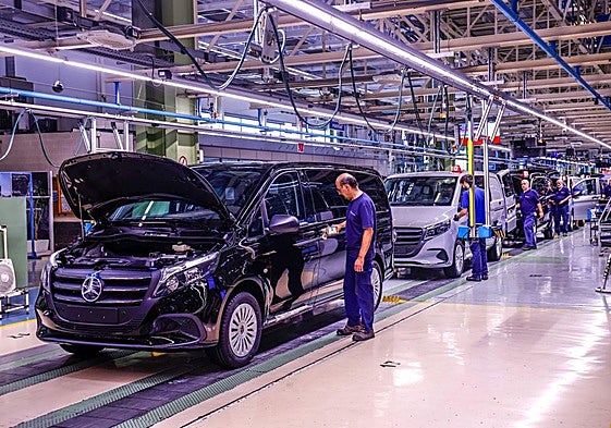 Fábrica de Mercedes en Vitoria