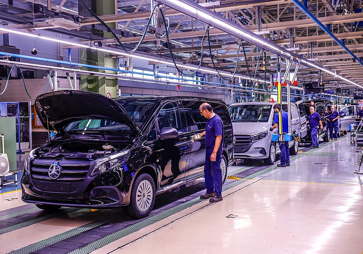 Fábrica de Mercedes en Vitoria