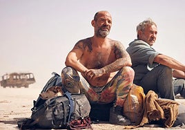 'Sirat' filmaren eszena bat.