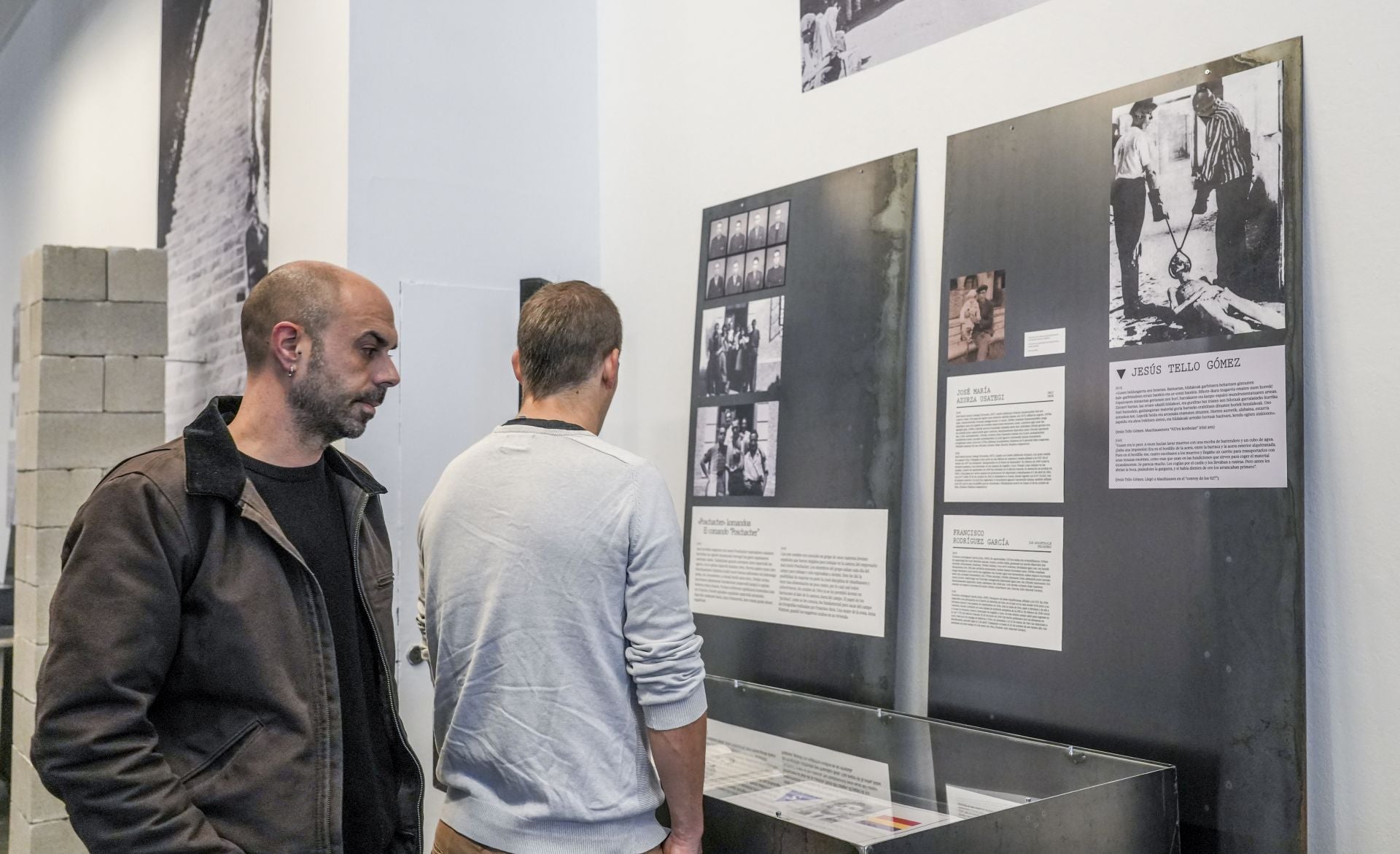 Las imágenes de la muestra de los vascos deportados a campos nazis