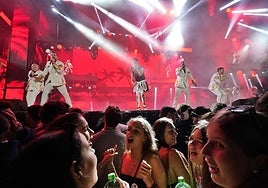 Concierto de la Orquesta Panorama este verano en As Somozas (A Coruña).