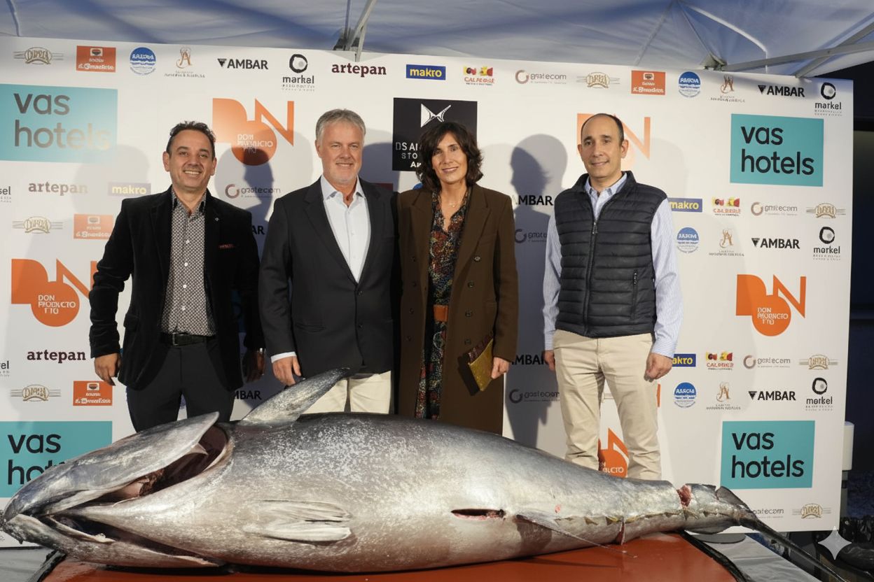 César Antón, José Aguirre, Carmina Domínguez y José Manuel Zumaquero.