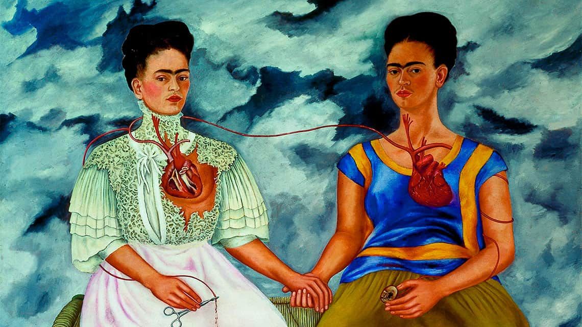 'Las dos Fridas', de Frida Kahlo.