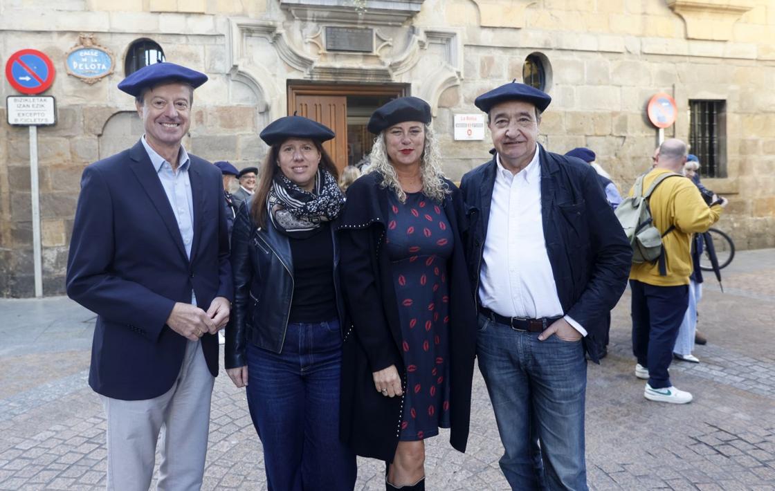 Boni García, Janire Torvisco, Susana Alaguero y Rafael Gardeazabal.