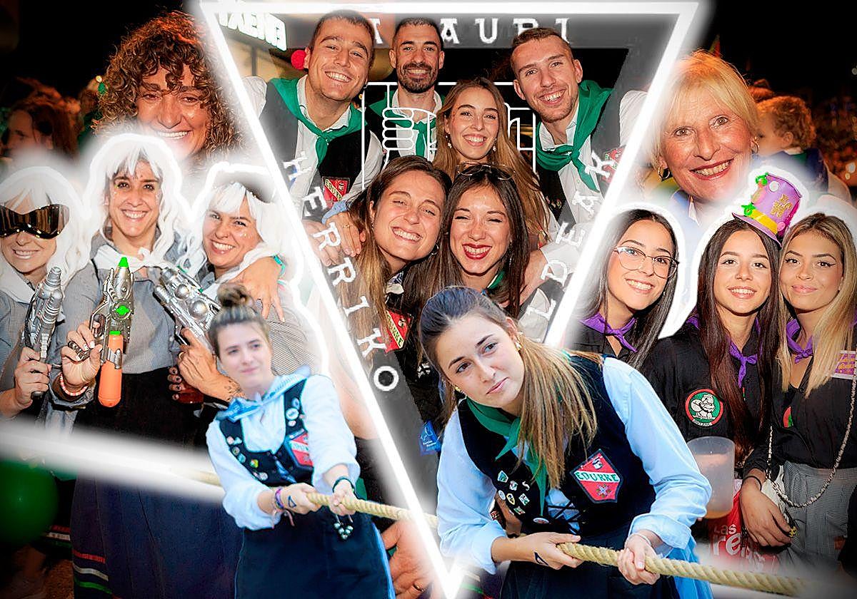 Arrancan las fiestas de Basauri: estas son las 16 cuadrillas que animarán los Sanfaustos