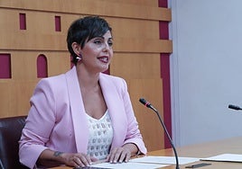 Rocío Vitero, portavoz de EH Bildu en el Ayuntamiento de Vitoria.