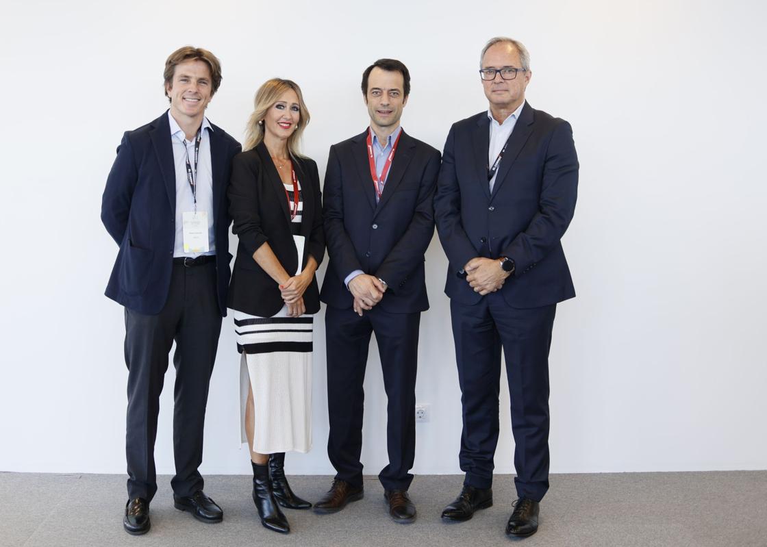 Alberto González, Leyre Blasco, Franc Sanmartí y José Joaquín Pérez de la Vara.