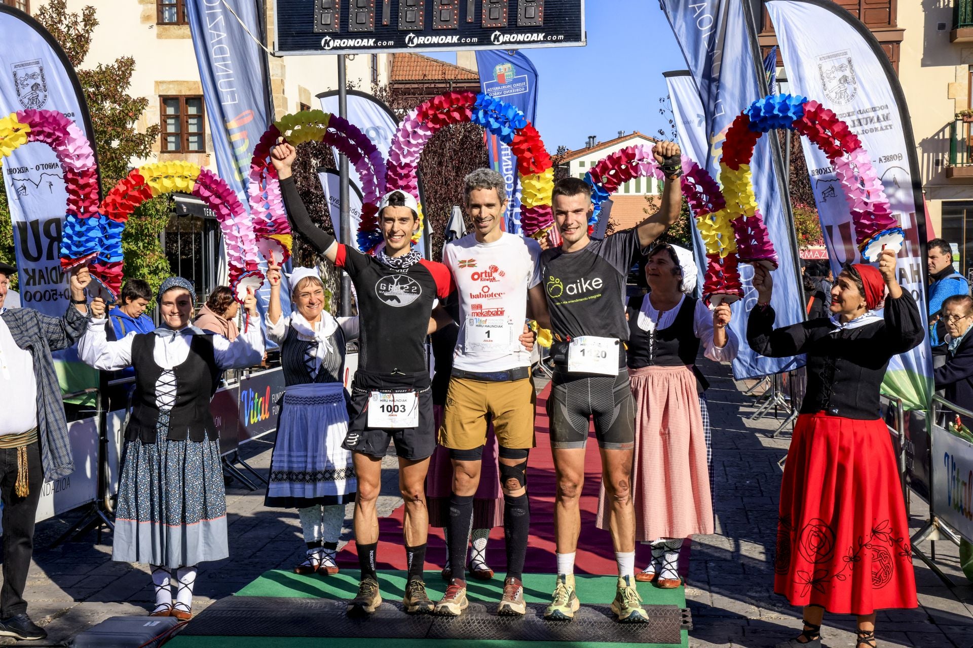 Sacrificio, sudor y superación en la Hiru Haundiak