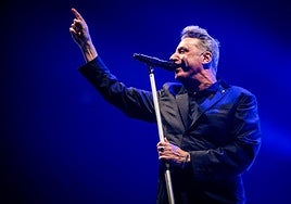 Loquillo durante su actuación de este viernes en el BEC.