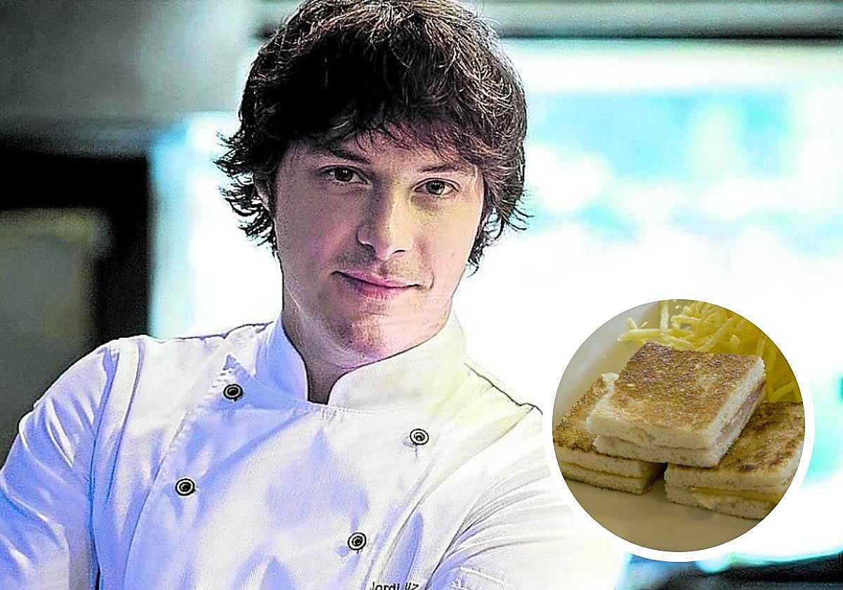 El truco de Jordi Cruz para conseguir el sándwich mixto perfecto: este es su queso favorito
