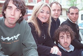 La Oreja de Van Gogh con Amaia Montero en el 2003, en plena cresta de la ola.