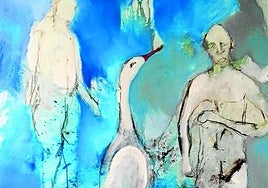 Butcheca propone escenas casi monocromas y de aliento onírico.