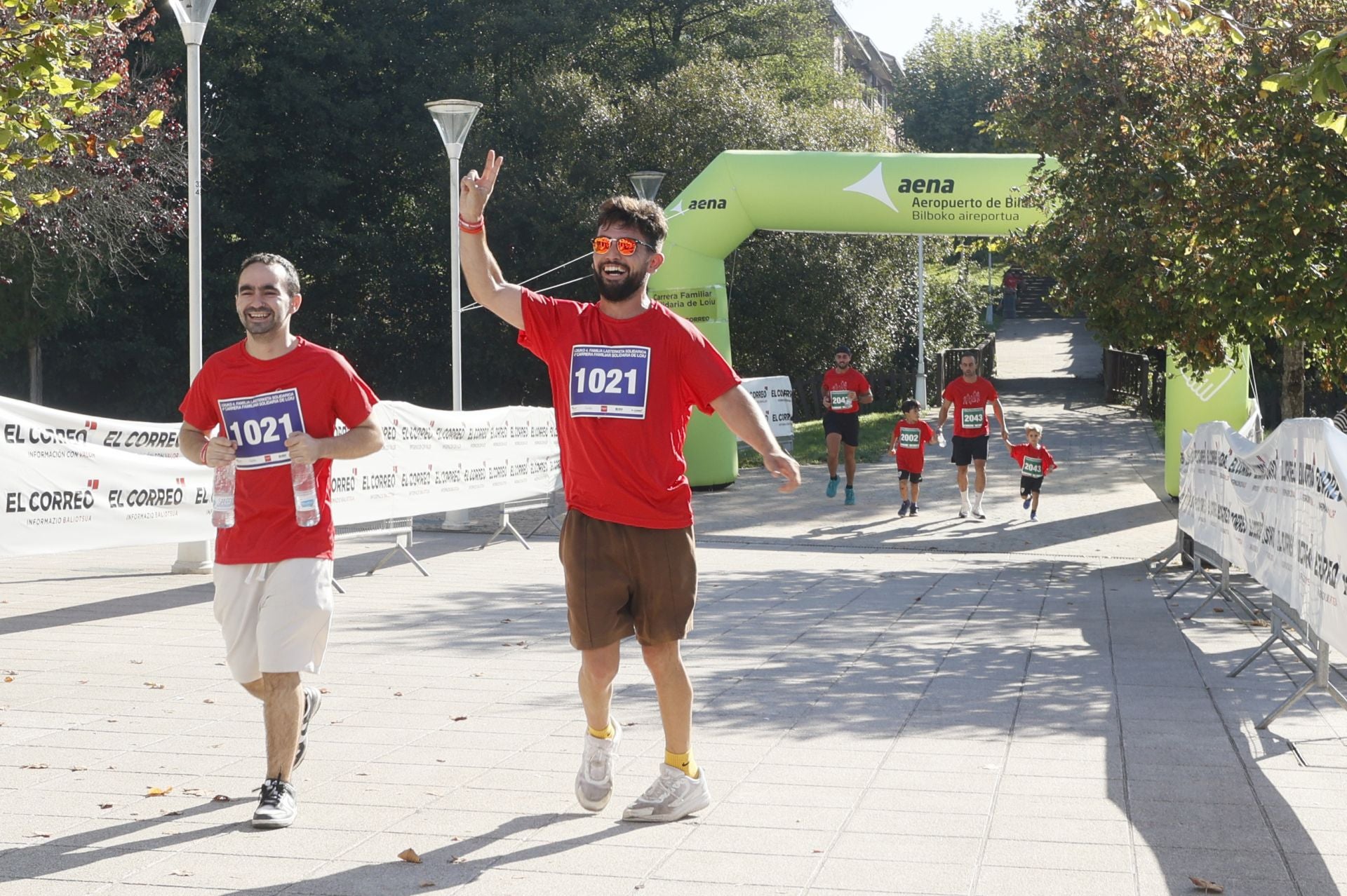 Carrera Familiar Solidaria de Loiu organizada por EL CORREO