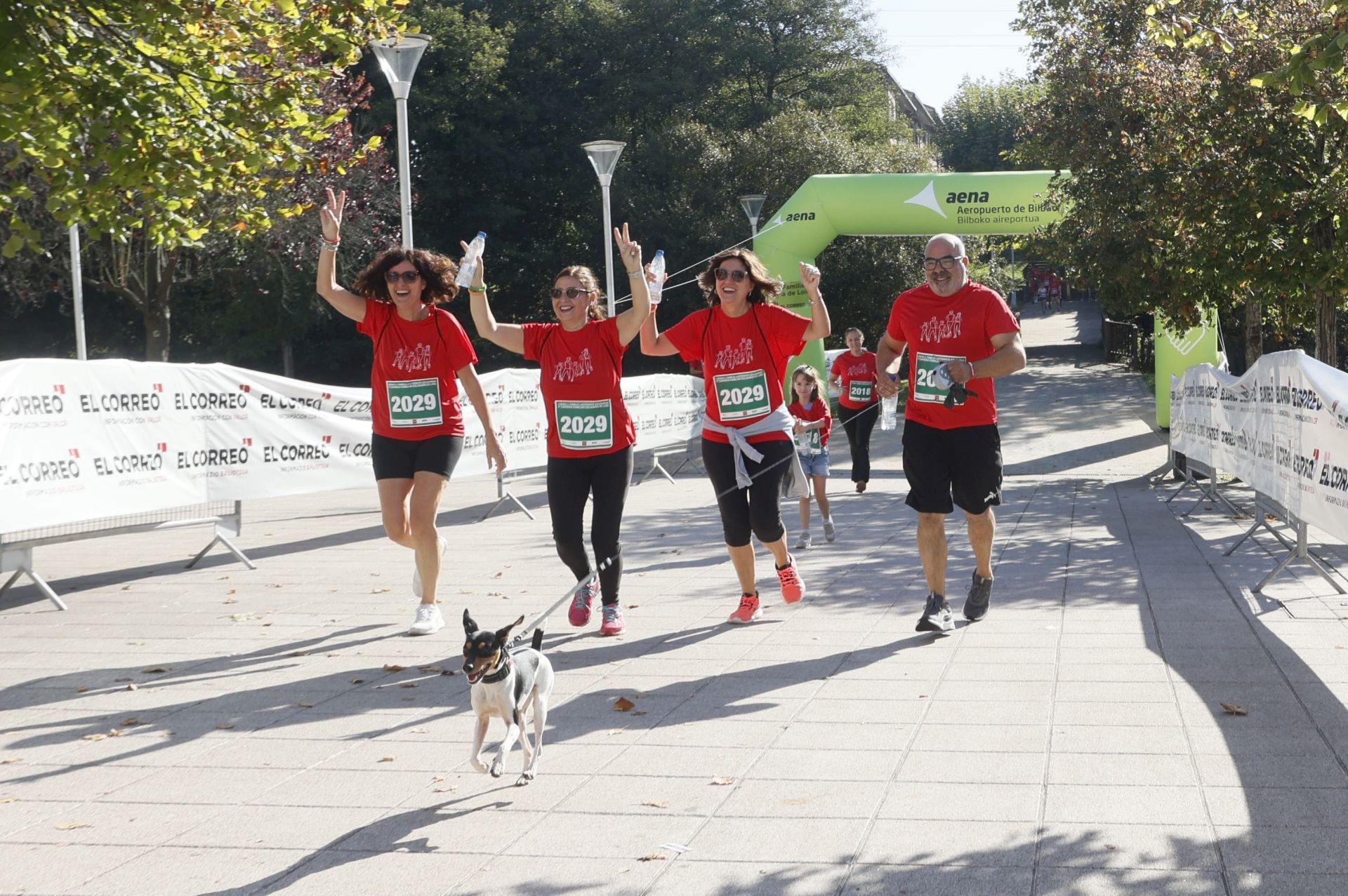 Carrera Familiar Solidaria de Loiu organizada por EL CORREO