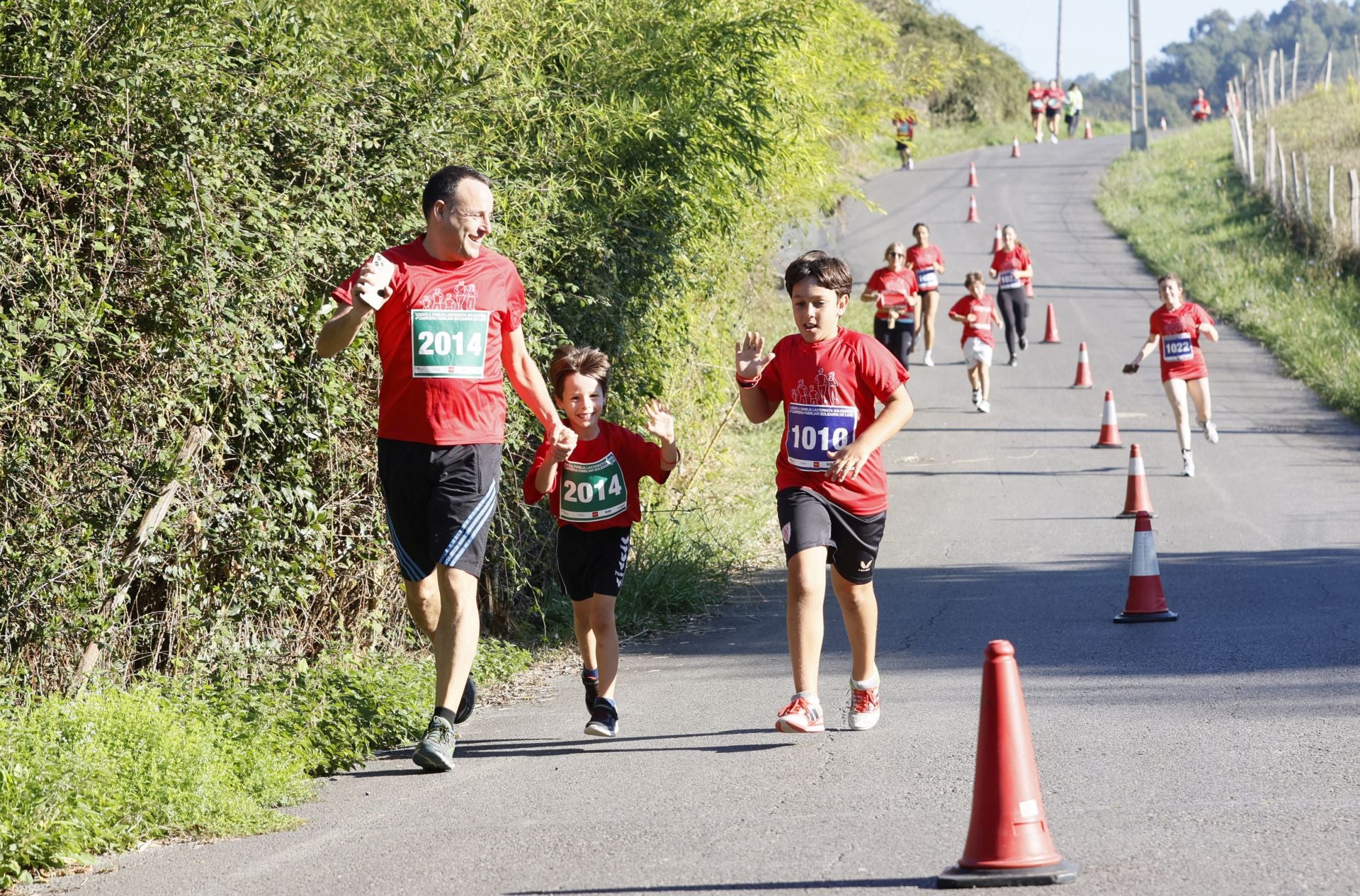 Carrera Familiar Solidaria de Loiu organizada por EL CORREO