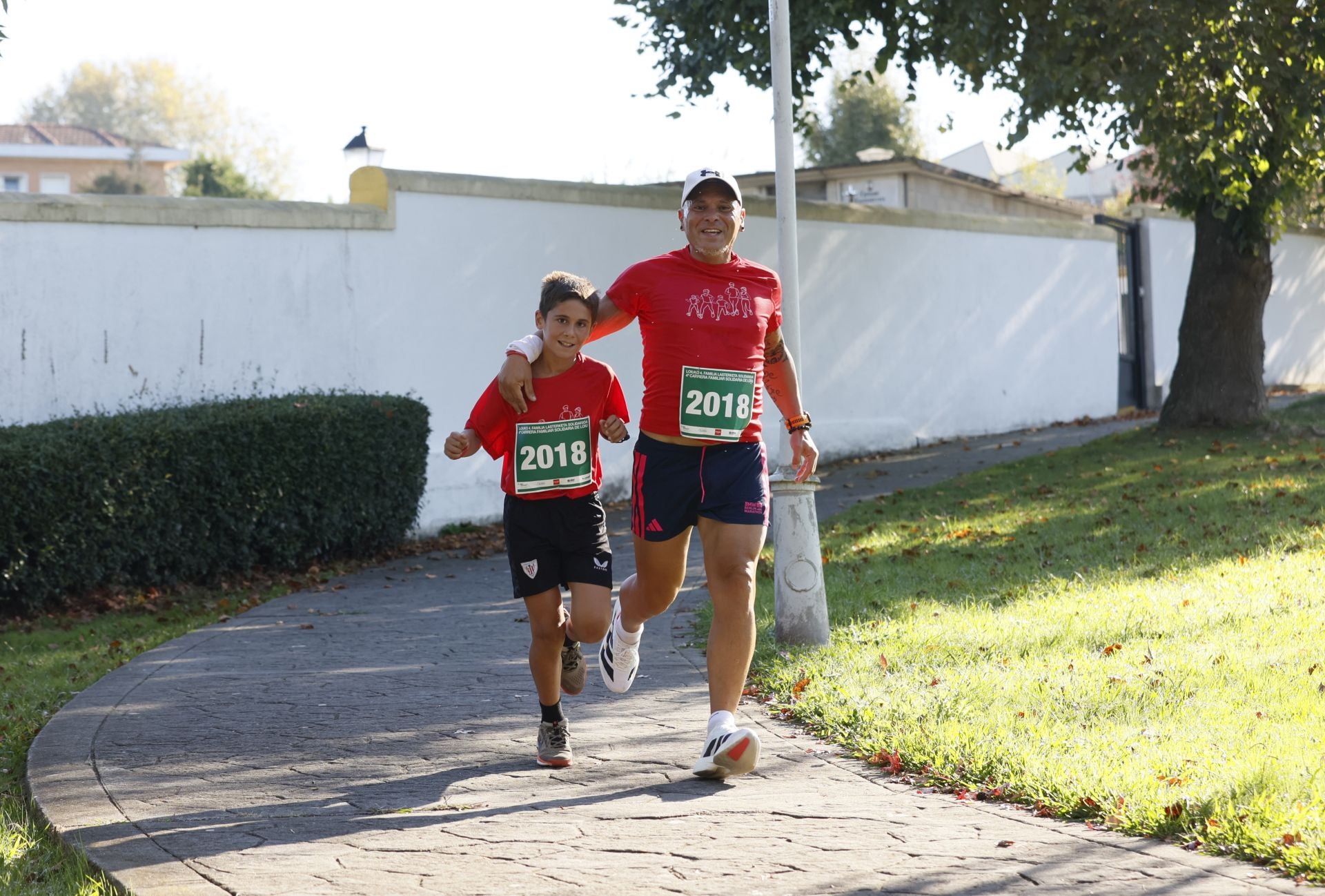 Carrera Familiar Solidaria de Loiu organizada por EL CORREO
