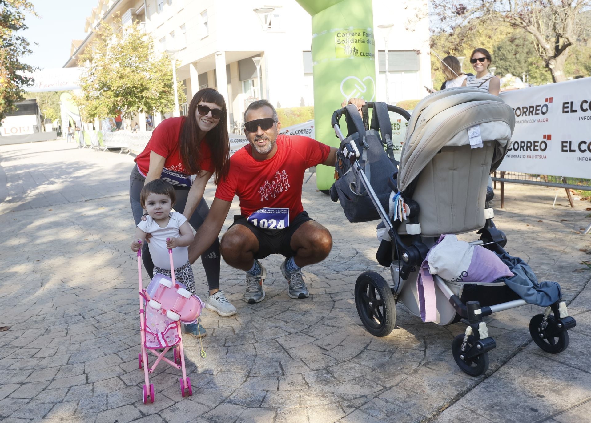 Carrera Familiar Solidaria de Loiu organizada por EL CORREO