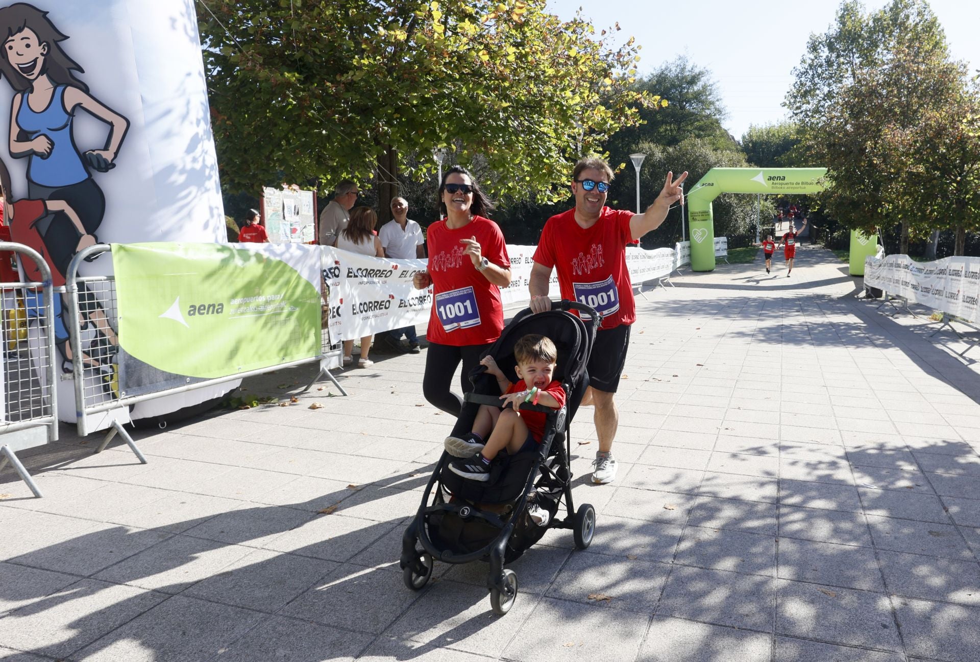 Carrera Familiar Solidaria de Loiu organizada por EL CORREO