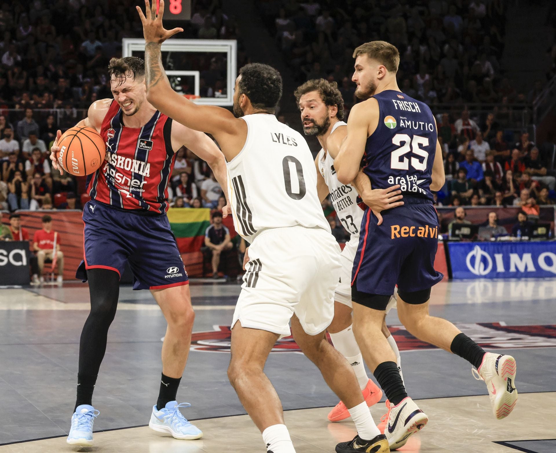 Las mejores imágenes del Baskonia-Real Madrid