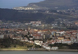 Panorámica de Getxo, el pueblo más rico de Bizkaia.