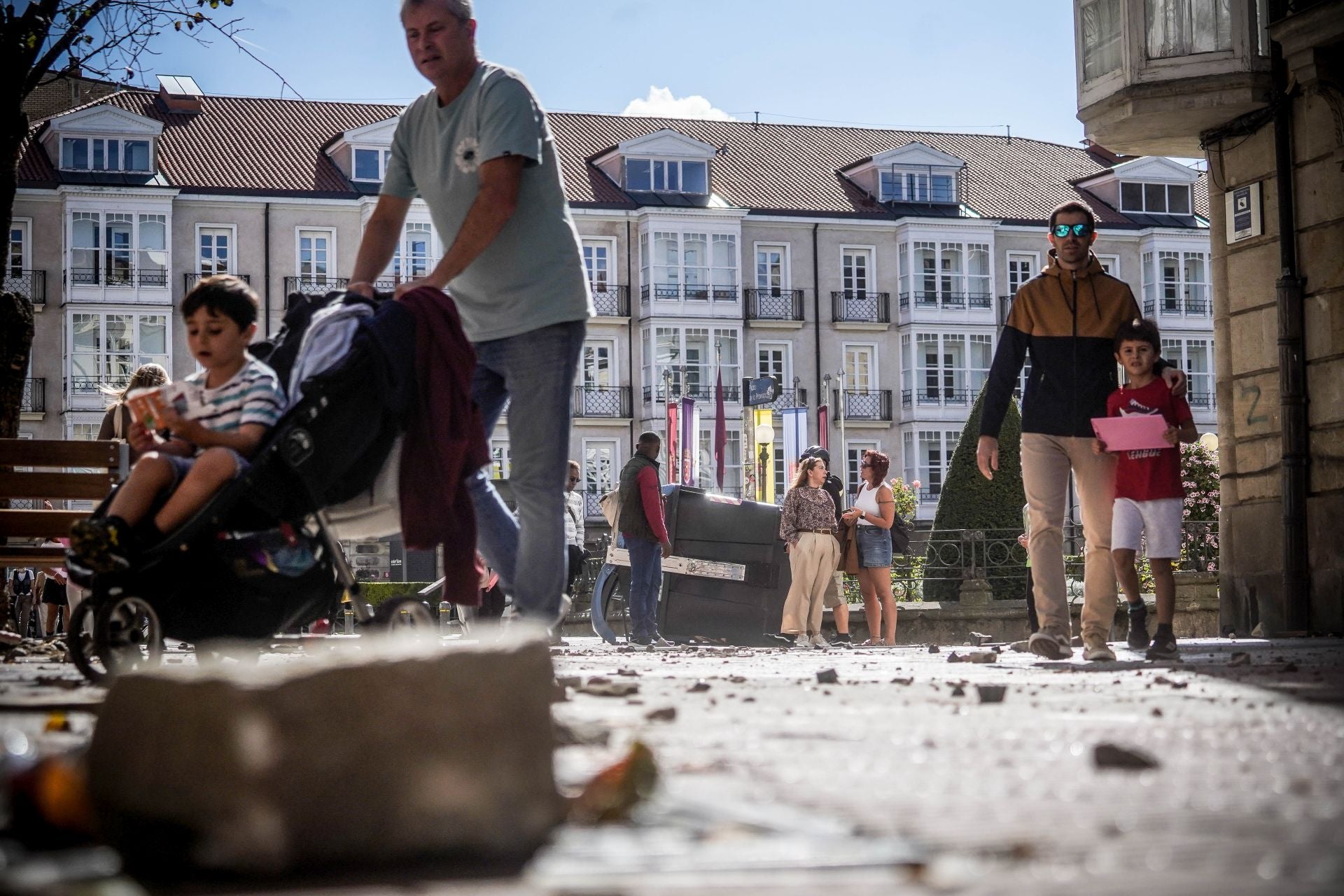 Batalla campal en Vitoria por la presencia de La Falange