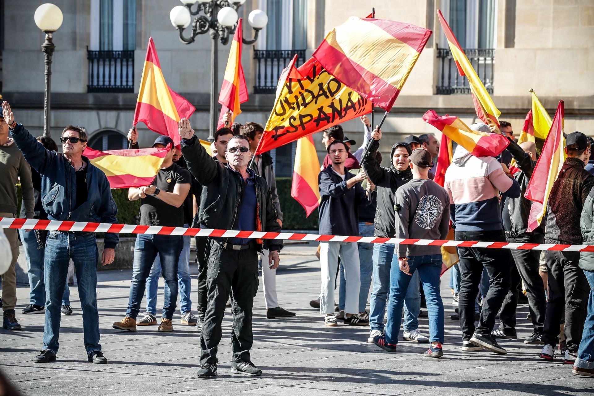 Batalla campal en Vitoria por la presencia de La Falange