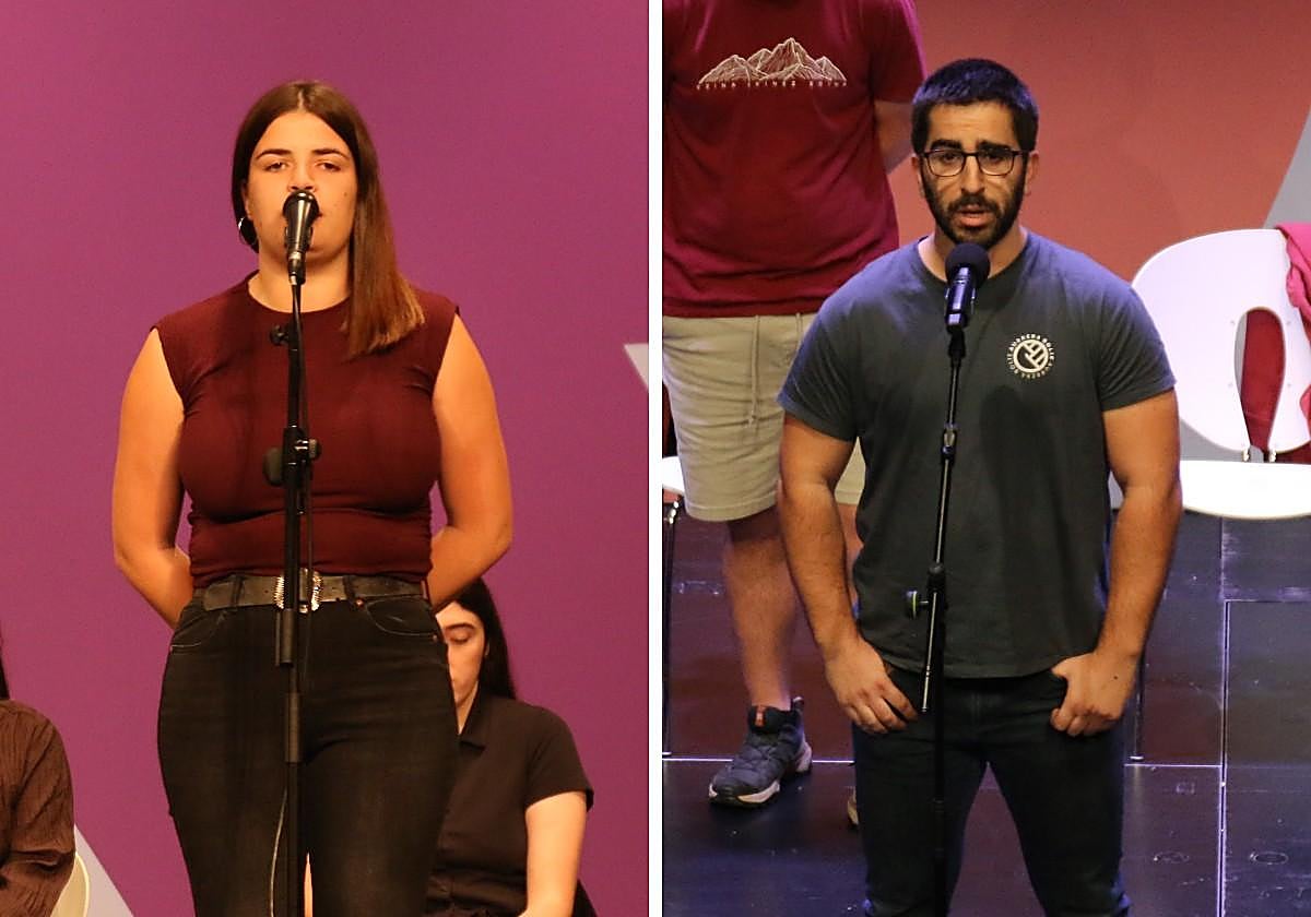 Irune Basagoiti eta Ibai Amillategi.