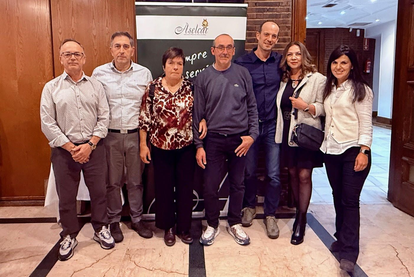 Luis Torres, Jesús Carnicero, Isabel Arriba, Alberto Fernández, Xabier Otxoa de Alaiza, Valentina Vasilieva y Edurne Parro.