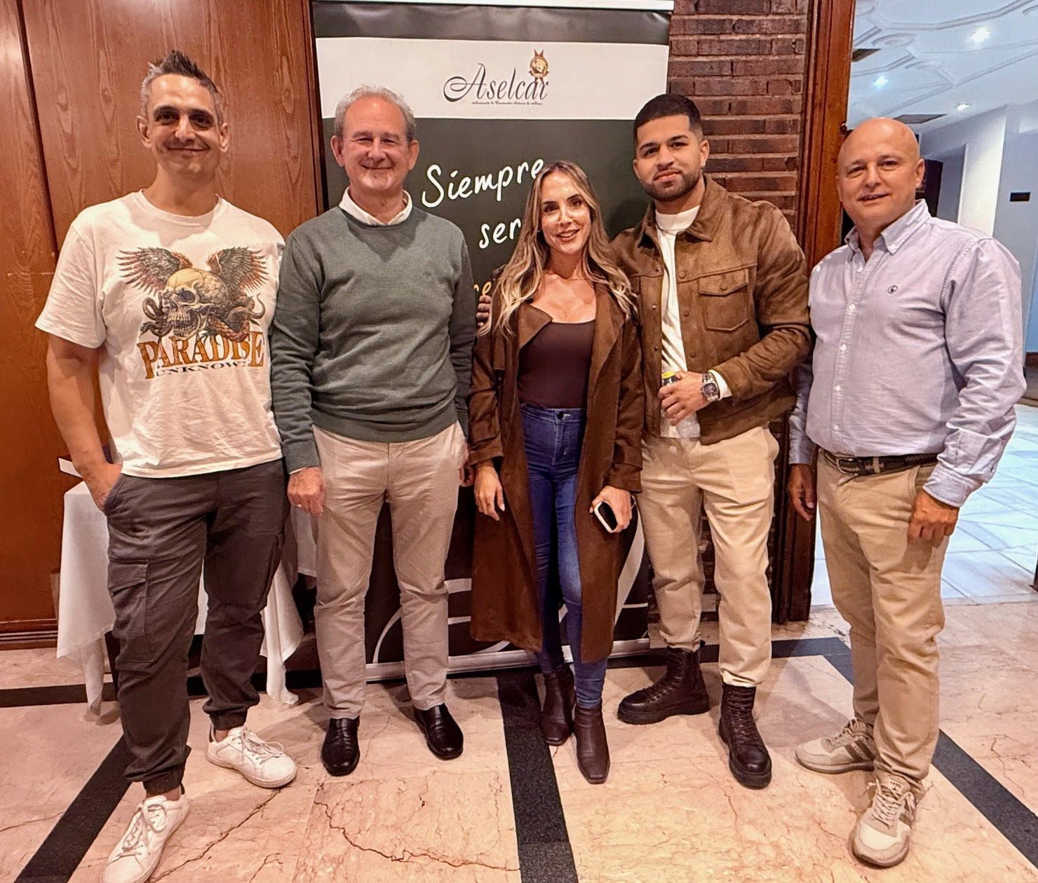 Andoni Rancero, Sabin Unamuno, Amaia Gurbindo, Jorge Orlando Pasos y Ángel Lamelas.