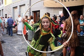 La animación callejera será uno de los atractivos de la feria medieval de Lekeitio.