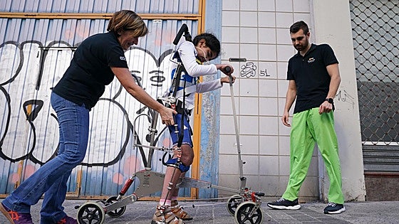 Los niños con síndrome de Sanfilippo de Bilbao: «El ejercicio les está alargando la vida»