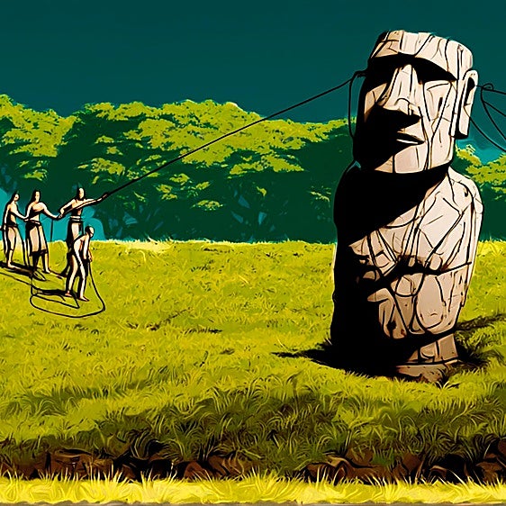 La ciencia resuelve el misterio de los moáis de la isla de Pascua