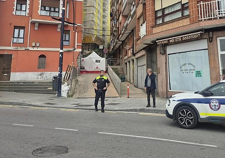 El fatal suceso ha tenido lugar en la calle Iparraguirre.