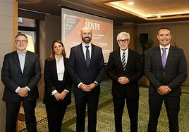 Joseba Bilbao, Arrate Jaureguibeitia, Lander Rubio, Enrique Goñi y Manel Carpio