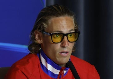 Marcos Llorente insiste en los beneficios de las gafas amarillas: «No es una opinión personal, es biología»