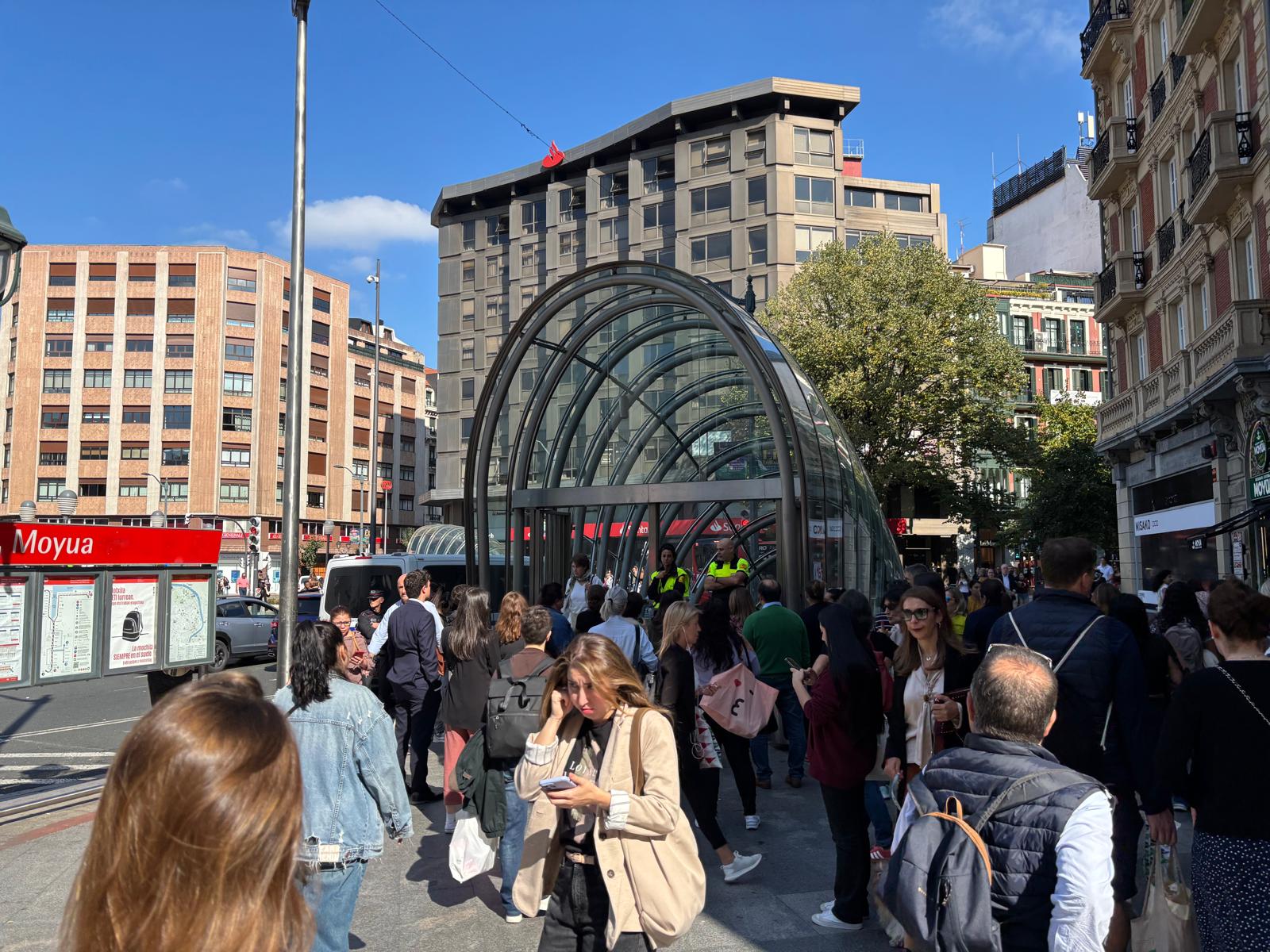 La jornada de huelga en apoyo a Palestina en Bizkaia, en imágenes